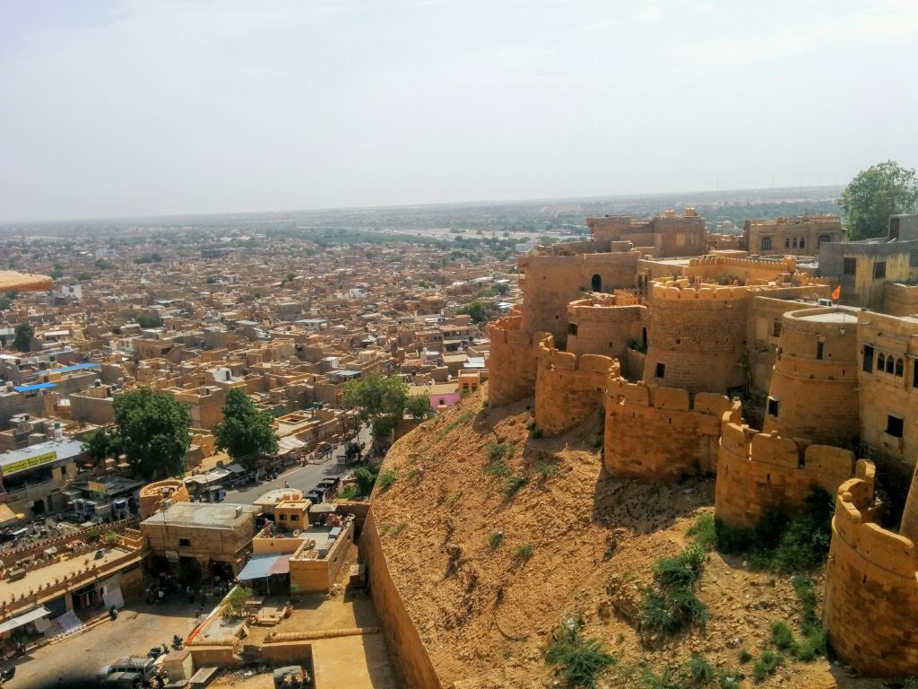 View of the Golden City, Jaisalmer